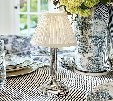 Brandon Maxwell Camille Wireless Touch Table Lamp (11") | Pottery Barn (US)