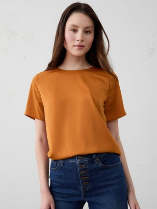 Classic Crew-Neck T-Shirt | Banana Republic Factory | Banana Republic Factory