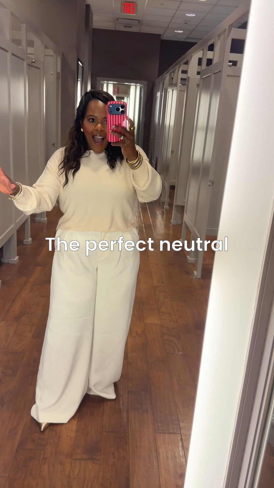 The perfect workwear trouser pants from @loft and this cropped super soft sweater that feels so luxe!! Wearing a small in sweater and size 12 in LOFT Versa pants. 

#LTKootd #LTKWorkwear #LTKgrwm