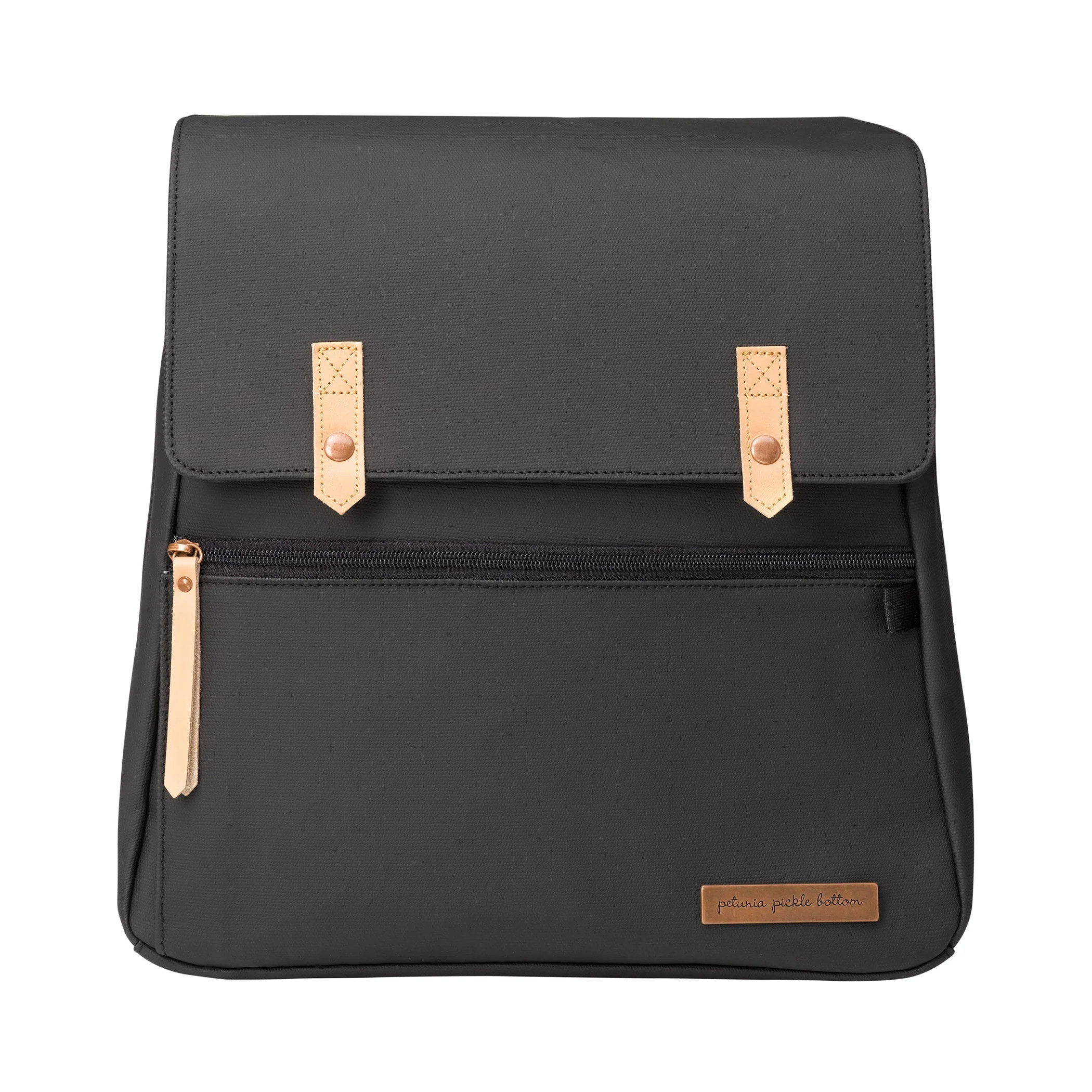 Meta Backpack in Black Matte Canvas | Petunia Pickle Bottom