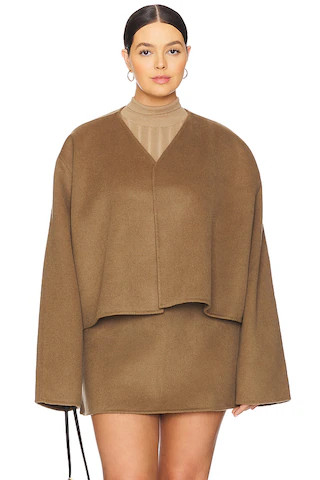 Milly Wool Jacket in Olive Green | Revolve Clothing (Global)