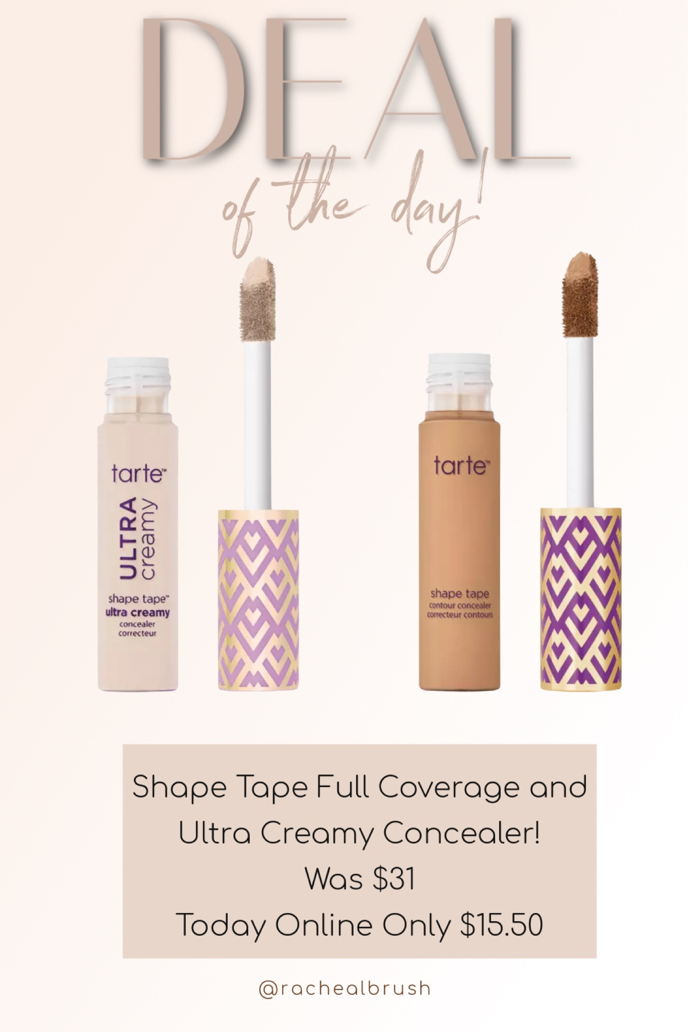 TARTE Shape Tape 50% TODAY ONLY!!

#LTKsalealert #LTKbeauty #LTKunder50