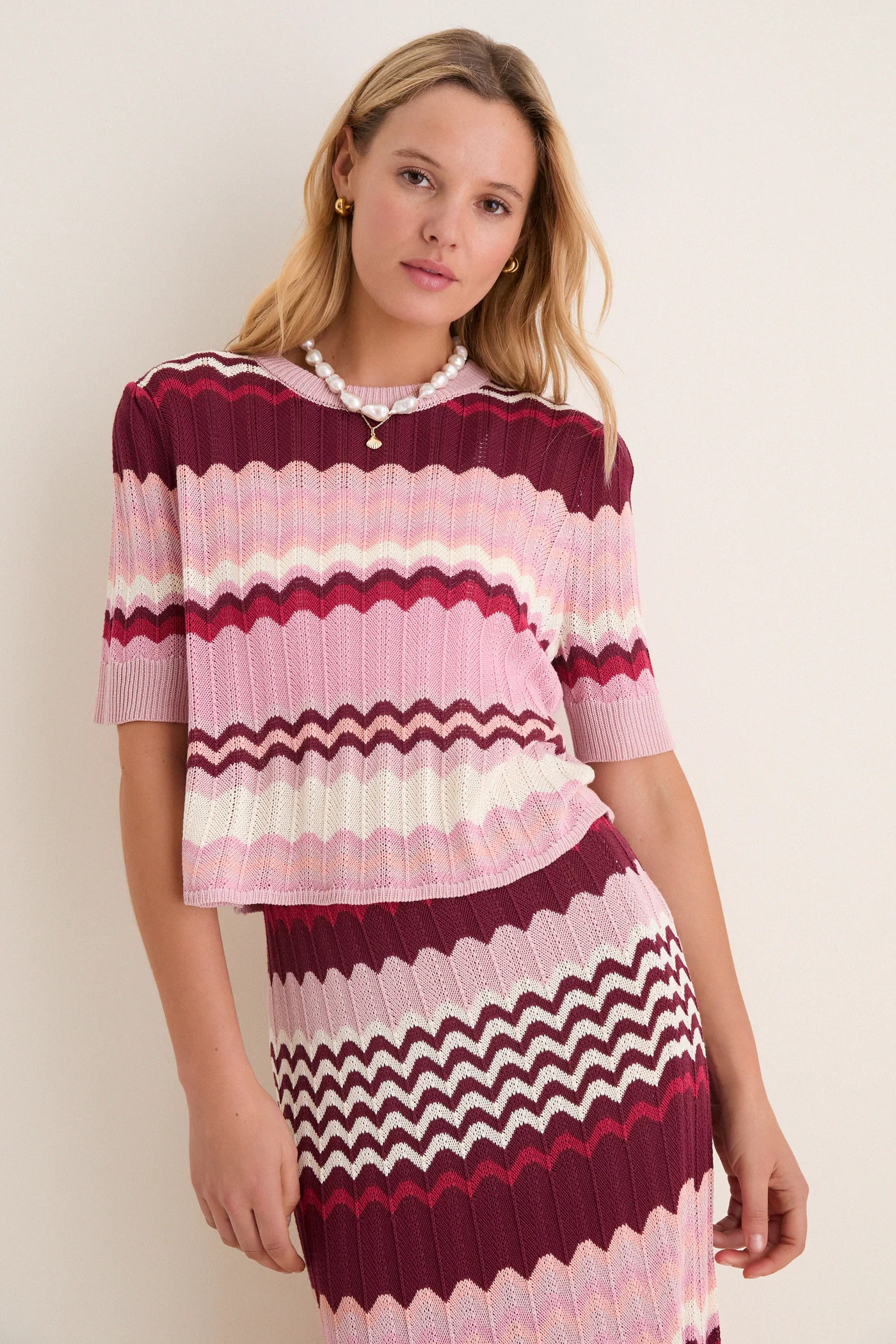 La Vie En Rose Stripe Sylvie Top | Tuckernuck (US)