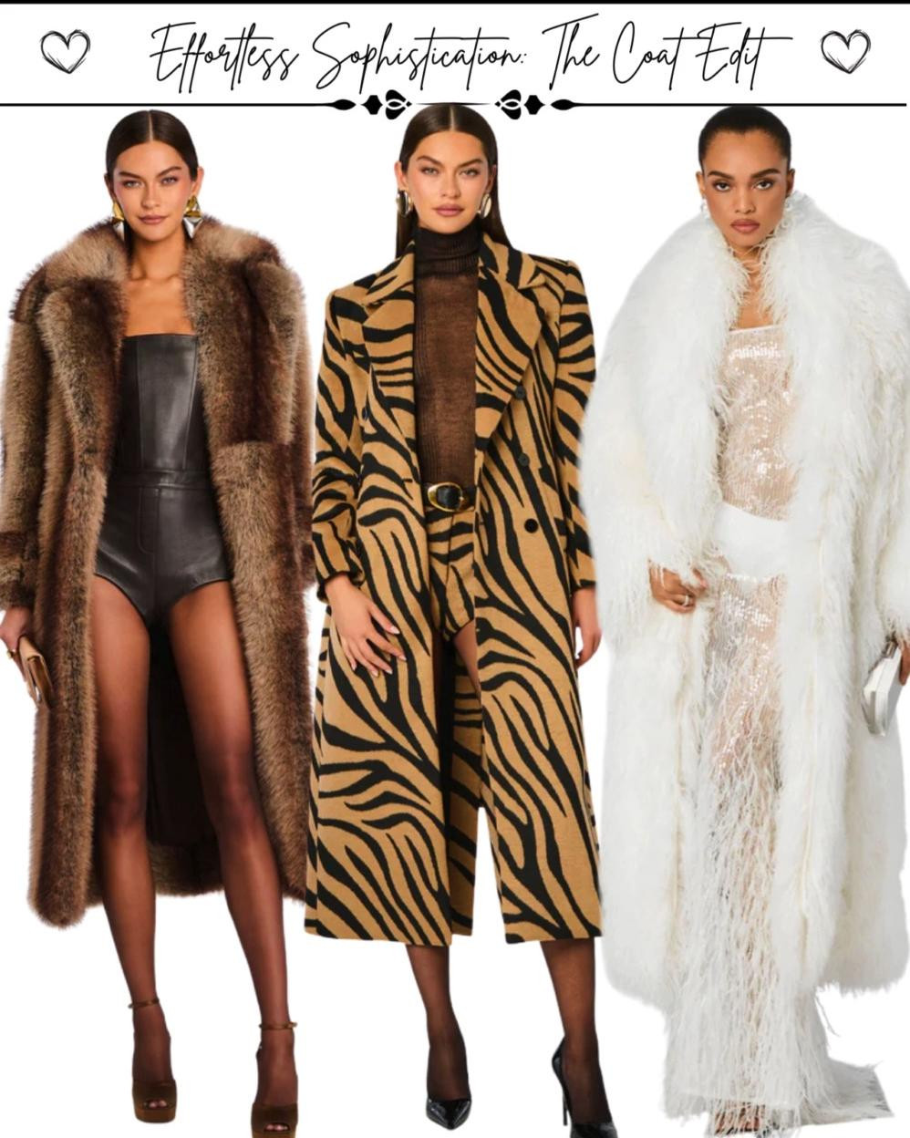 There’s something quietly powerful about a beautiful coat.
It frames the outfit, carries the look, and adds confidence without saying a word. This edit focuses on classic shapes, premium fabrics, and coats made to last.


#ClassyCoats #TimelessOuterwear #QuietLuxuryStyle #FashionLookbook #ElegantLayers 

 #LTKMidsize #LTKPetite #LTKPlusSize