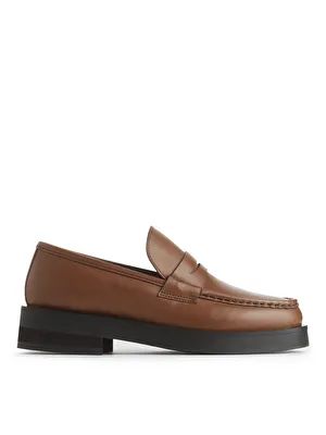 Leather Penny Loafers
				
				£159 | ARKET (US&UK)