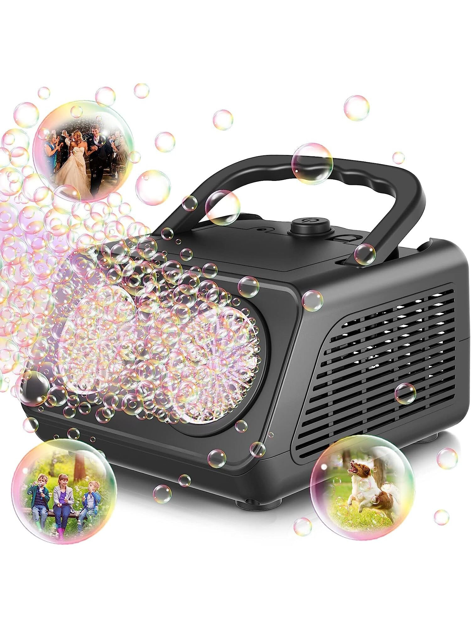TrendsZerhunt Bubble Machine| 20000+ Bubbles Per Minute Bubble Machine Blaster For Kids| Electric... | SHEIN