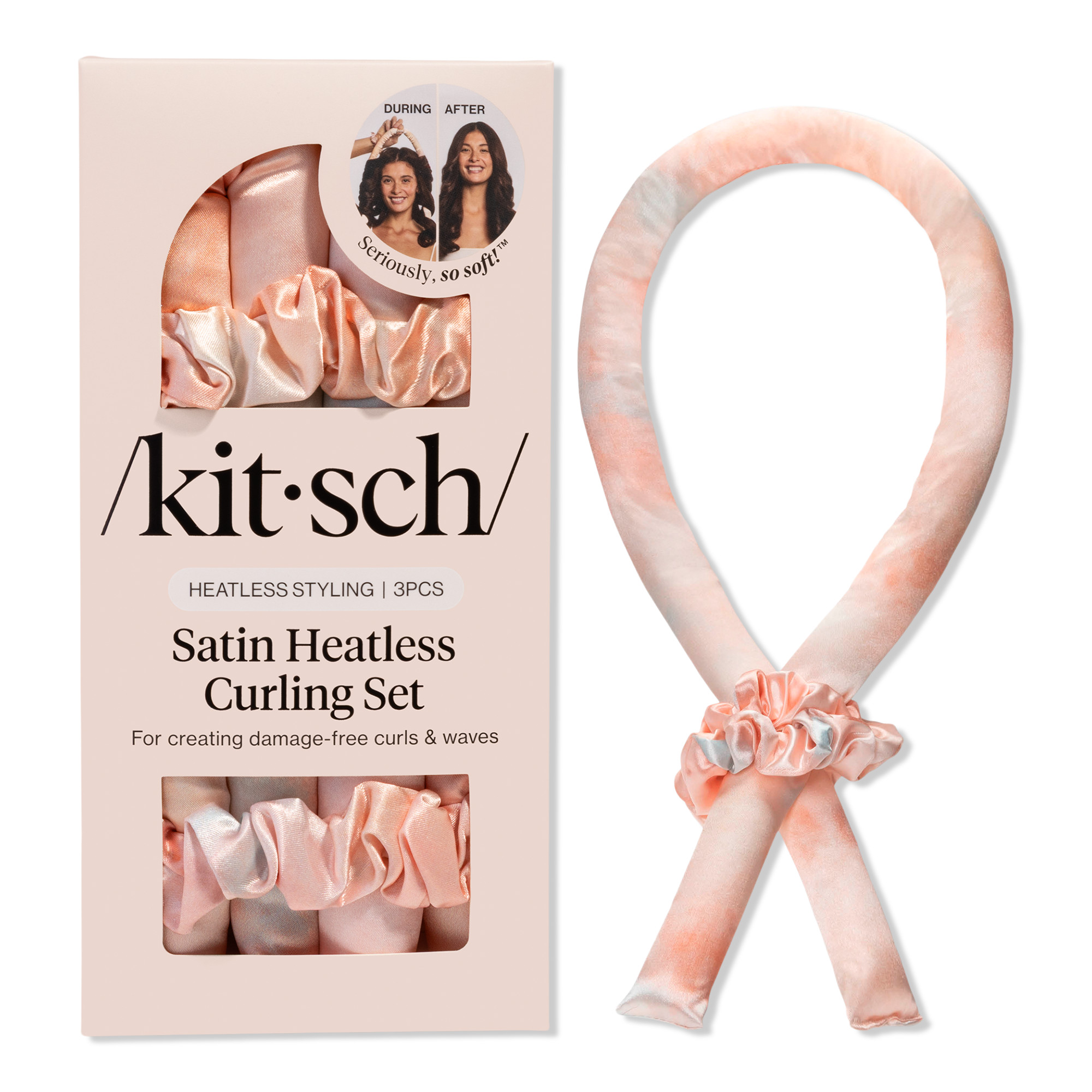 Kitsch Heatless Curling Set - Satin | Ulta