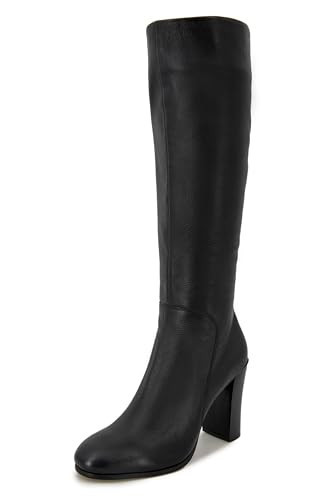 Kenneth Cole New York Women's Justin High Heel Knee Boot, Black, 9.5 M US | Amazon (US)