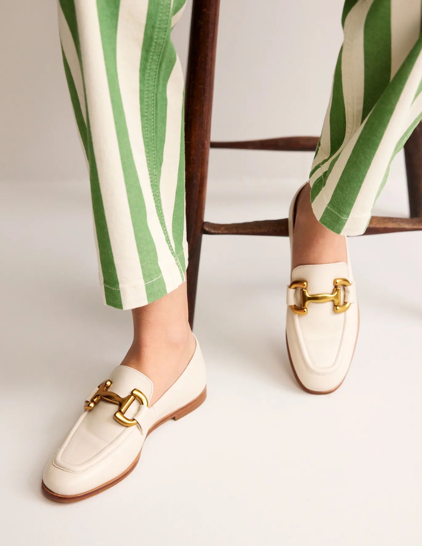 Iris Snaffle LoafersEcru | Boden (US)