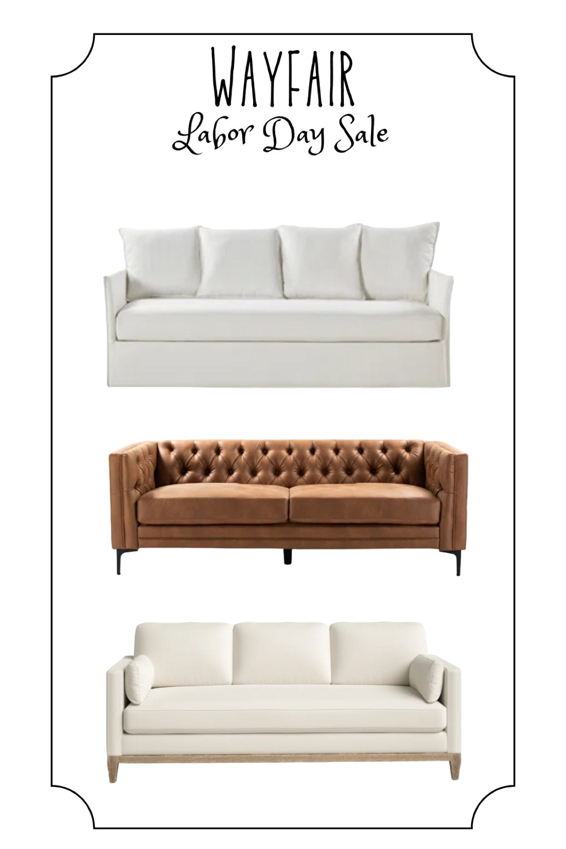 Wayfair Labor Day Sale sofas

#LTKSaleAlert #LTKHome