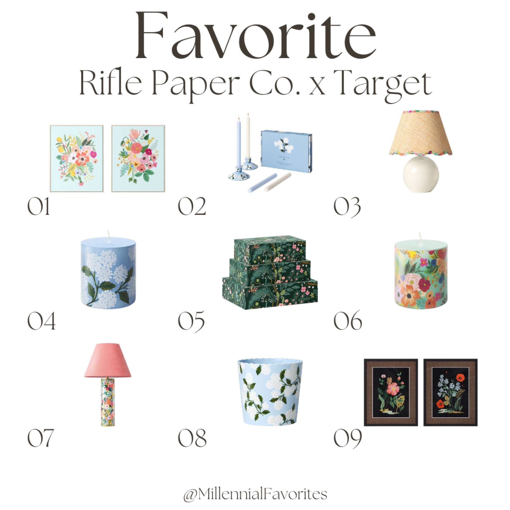These are a few of my favorite Rifle Paper Co. x Target finds! Which home find are you buying from this fun new collab?

#LTKfindsunder50 #LTKMostLoved #LTKhome