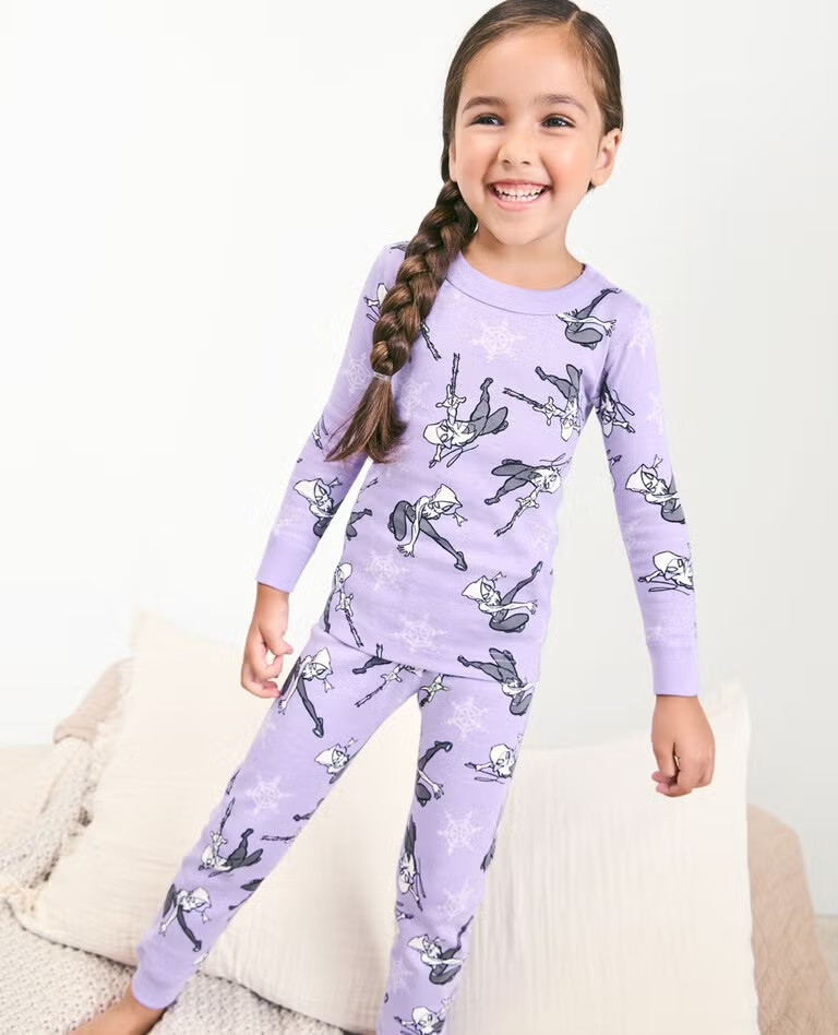 Kids Marvel Ghost-Spider Holiday Long John Pajama Set | Hanna Andersson