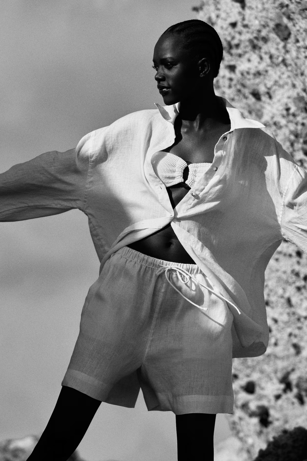 Premium linen shirt | H&M (UK, MY, IN, SG, PH, TW, HK)