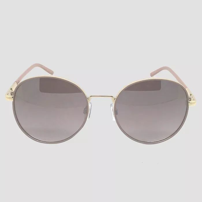 Women's Round Sunglasses - A New Day™ Soft Taupe | Target