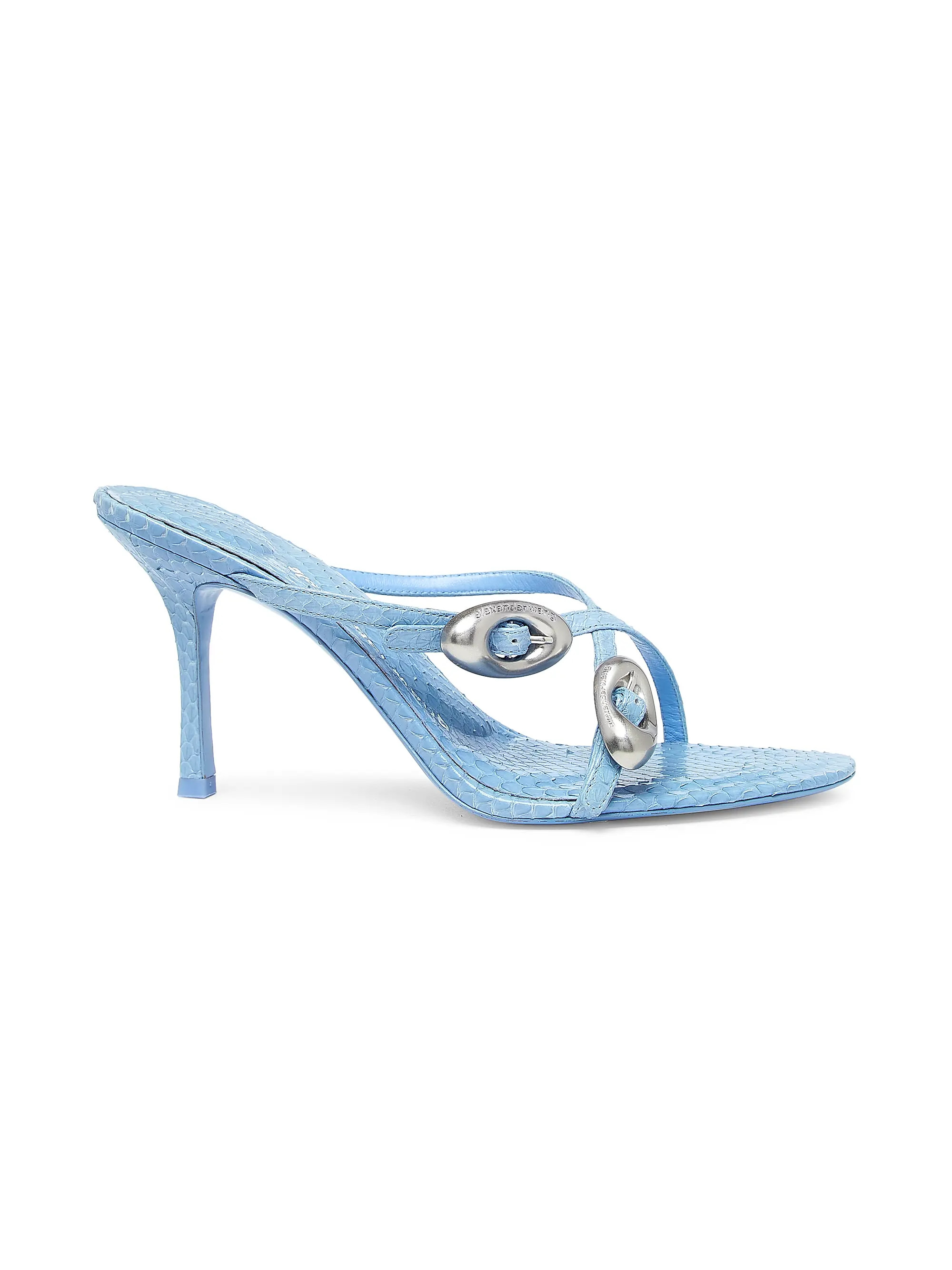 Dome 85MM Embellished Watersnake Sandals | Saks Fifth Avenue