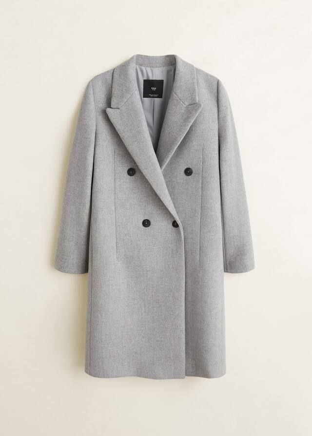 Structured wool coat | MANGO (US)