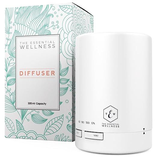 The Essential Wellness Essential Oil Diffuser and Aromatherapy Diffuser - BPA Free Diffusers for ... | Amazon (US)