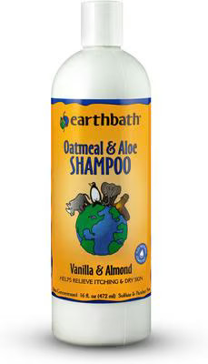 Earthbath Oatmeal & Aloe Dog & Cat Shampoo, 16-fl oz bottle | Chewy