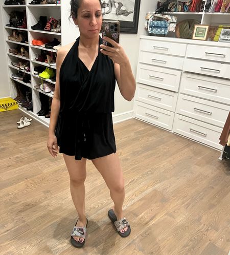 The best bathing suit for any beach/resort vacations. This romper style bathing suit is so easy to wear, you can go from the beach/pool straight to dinner! 

#swim #resortwear #momfriendly #swimsuit 

#LTKover40 #LTKfamily #LTKtravel