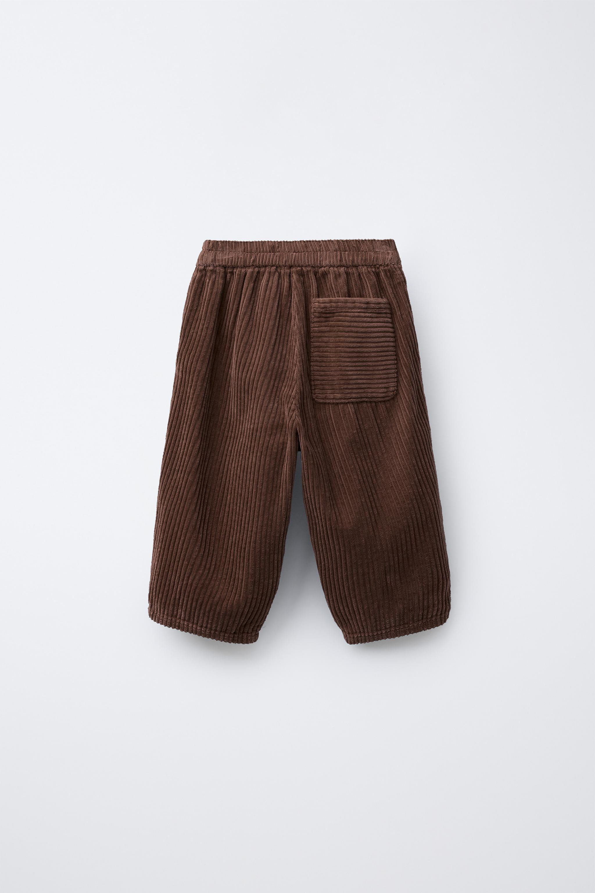 BALLOON THICK CORDUROY PANTS | Zara US