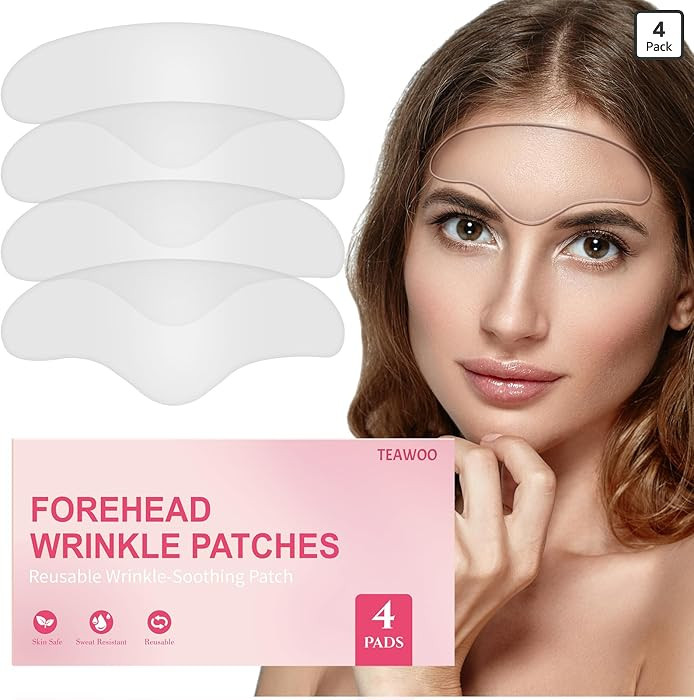 Reusable Forehead Wrinkle Patches | Forehead Wrinkles Treatment | Reusable Silicone Smoothing Pad... | Amazon (US)