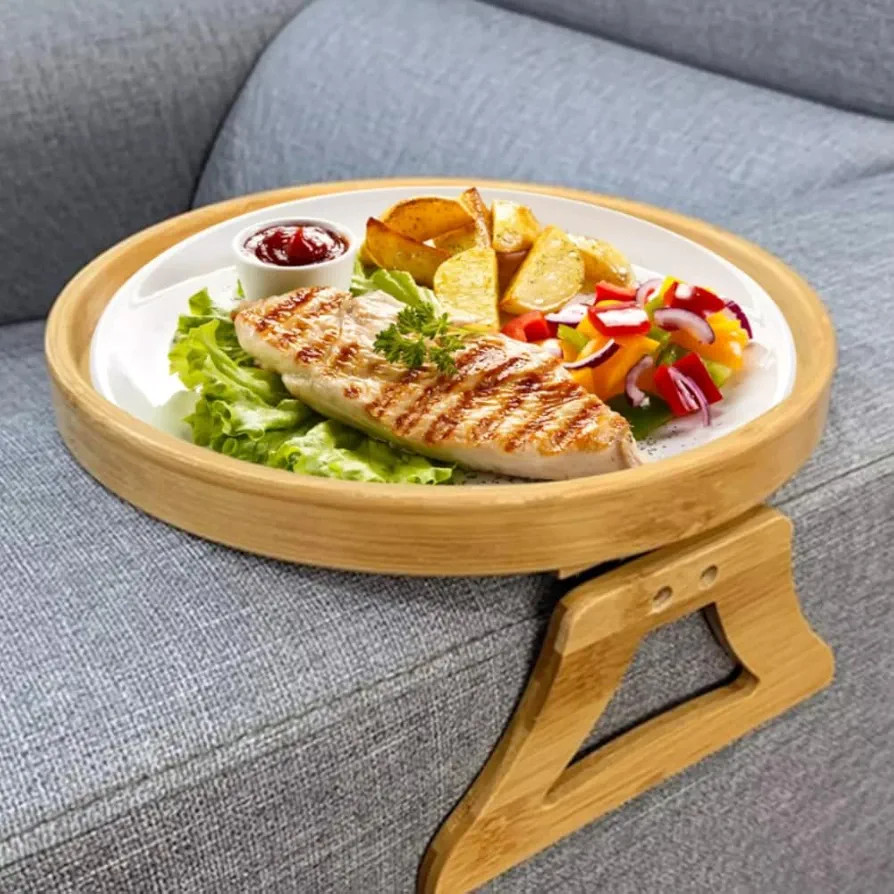 Suporte Bandeja Apoio Braço De Sofá Bambu 25cm | Amazon (BR)