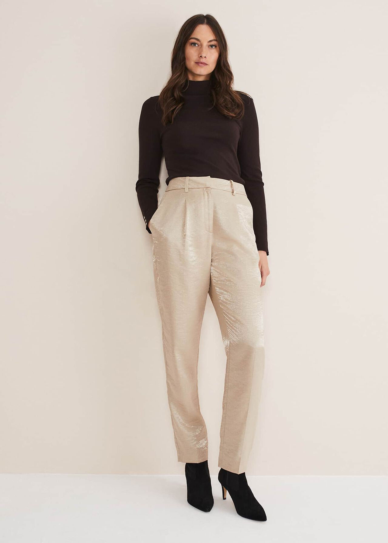 Kehlani Shimmer Peg Trouser Co-Ord | Phase Eight (UK)