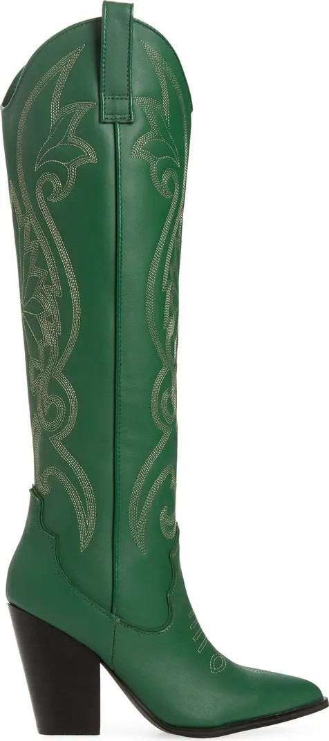Lasso Knee High Western Boot (Women) | Nordstrom