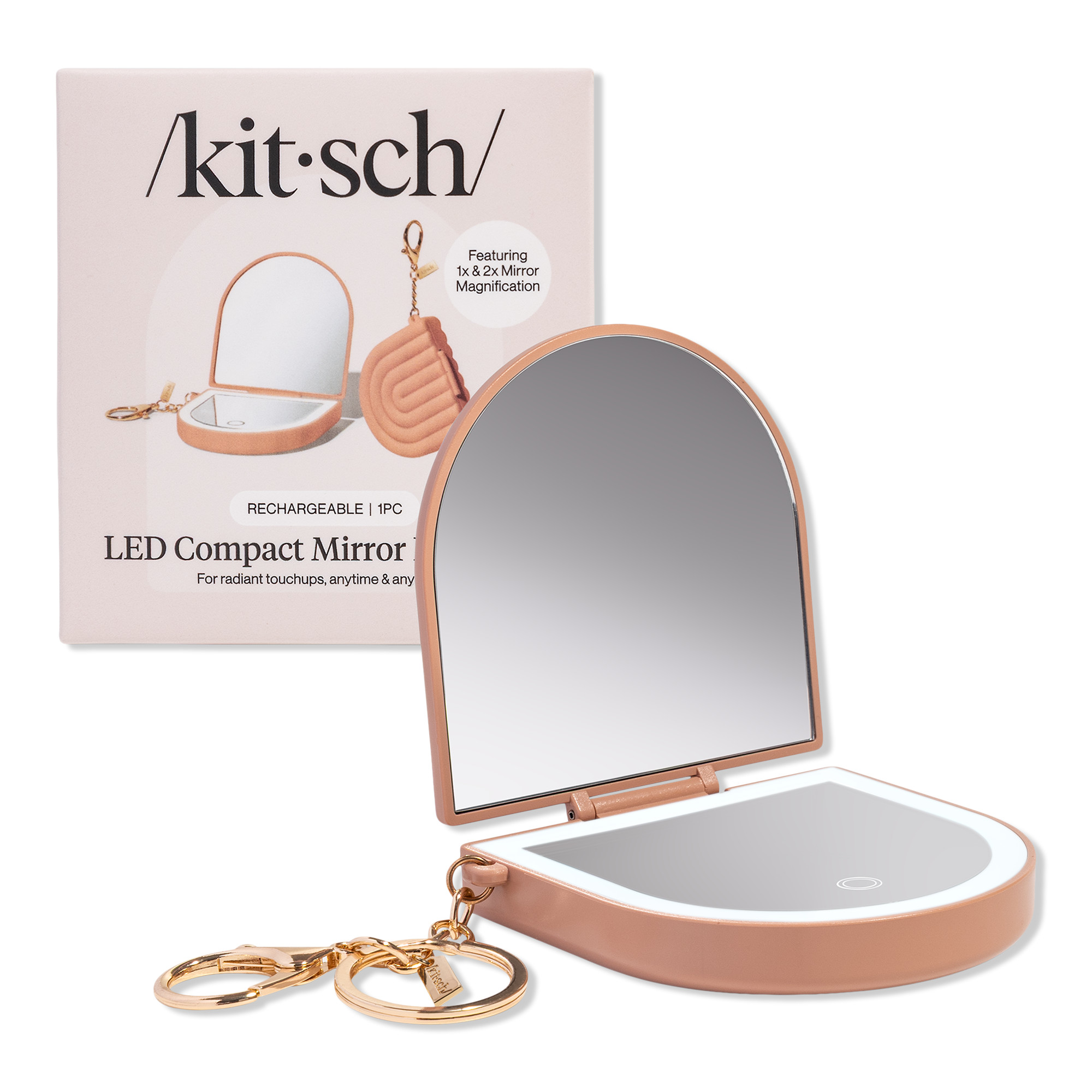 Kitsch LED Compact Mirror Keychain | Ulta