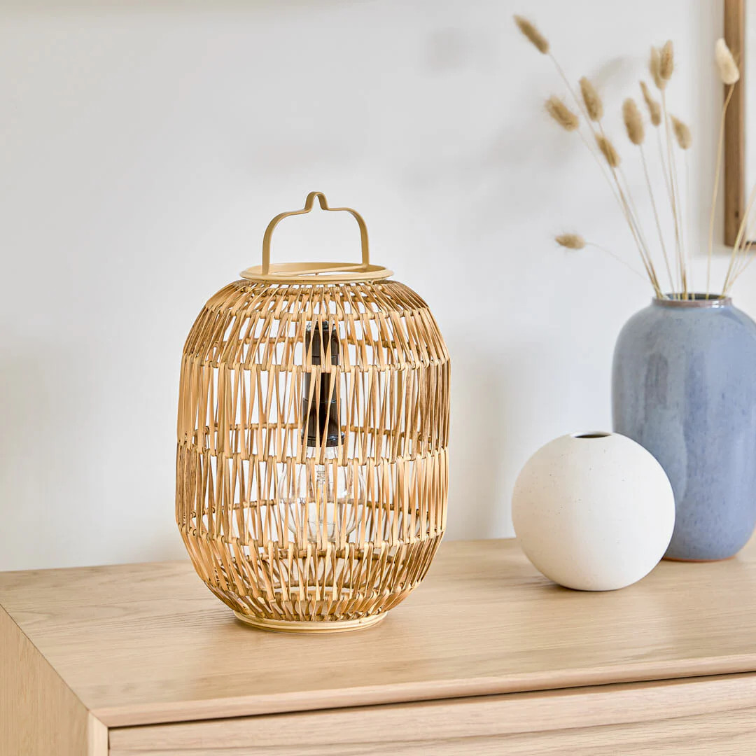 Bori Small Lantern - Natural | Article