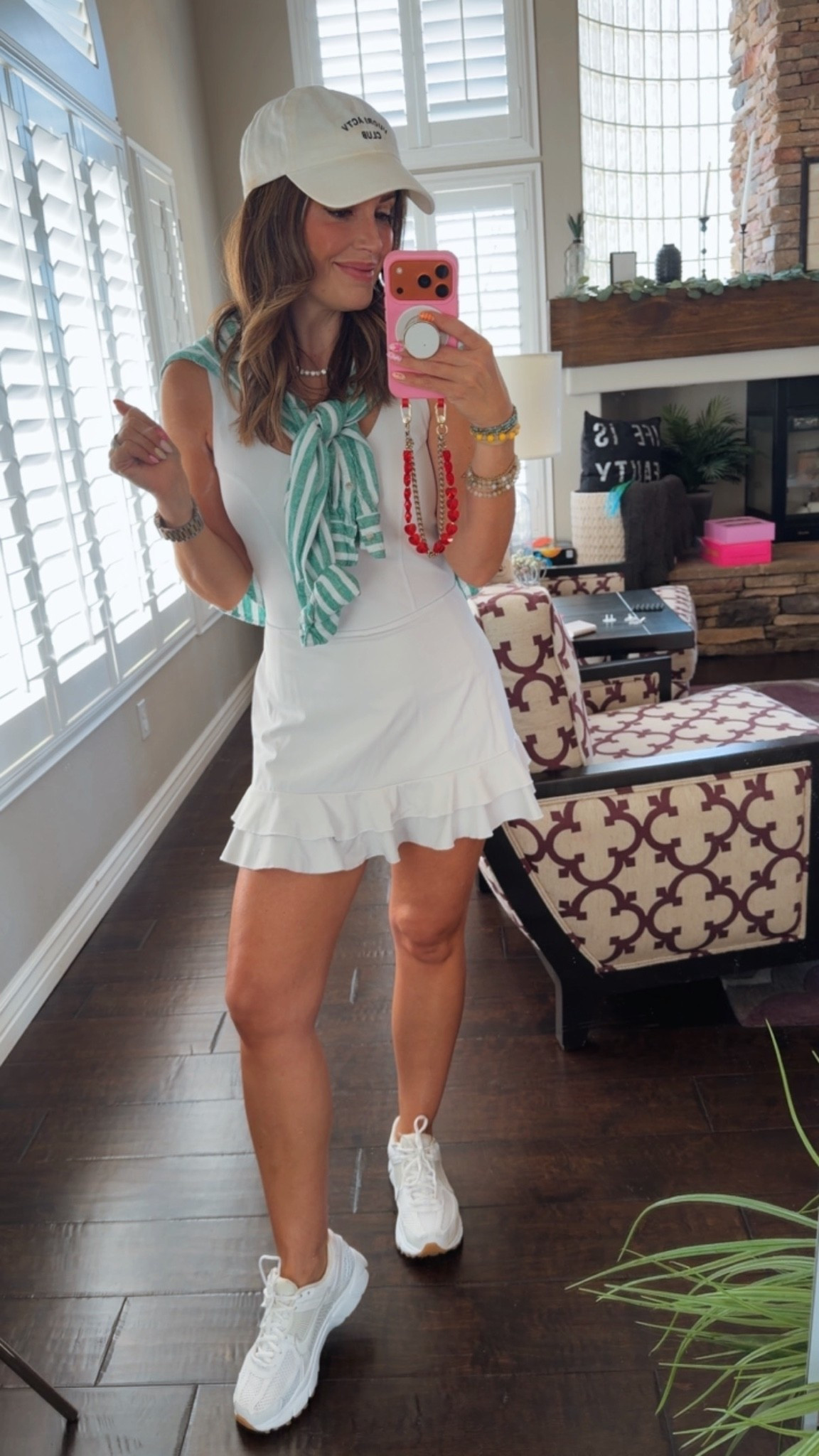 Golf Tournament OOTD. 

These tennis past the MOST COMFY test after walking 30,000 steps and not once have my feet hurt. 12/10⭐️⭐️⭐️⭐️⭐️

#LTKdayinmylife #LTKootd #LTKmomlife