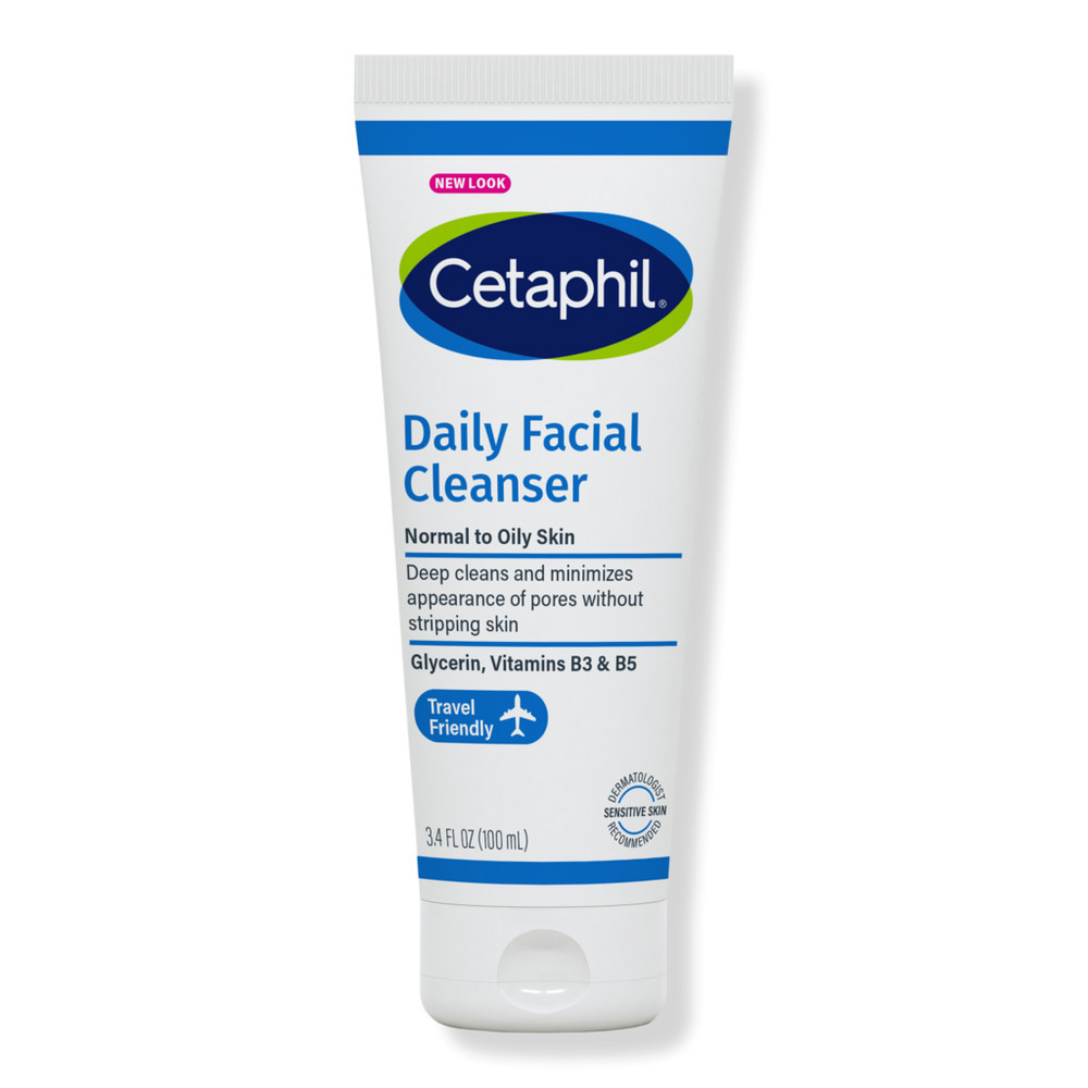 Cetaphil Daily Facial Cleanser, Face Wash for Sensitive Skin - 3.4 oz | Ulta