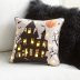 Haunted House Pillow with Lights | Grandin Road | Grandin Road
