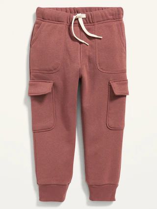 Unisex Garment-Washed Cargo Jogger Sweatpants for Toddler | Old Navy (US)