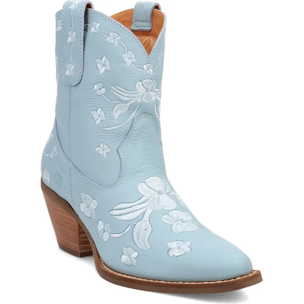 Dingo Sweetheart Western Boot in Blue at Nordstrom, Size 6 | Nordstrom