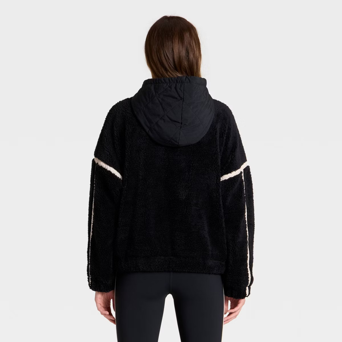 Women's Contrast High Pile 1/2 Zip Jacket - JoyLab™ | Target