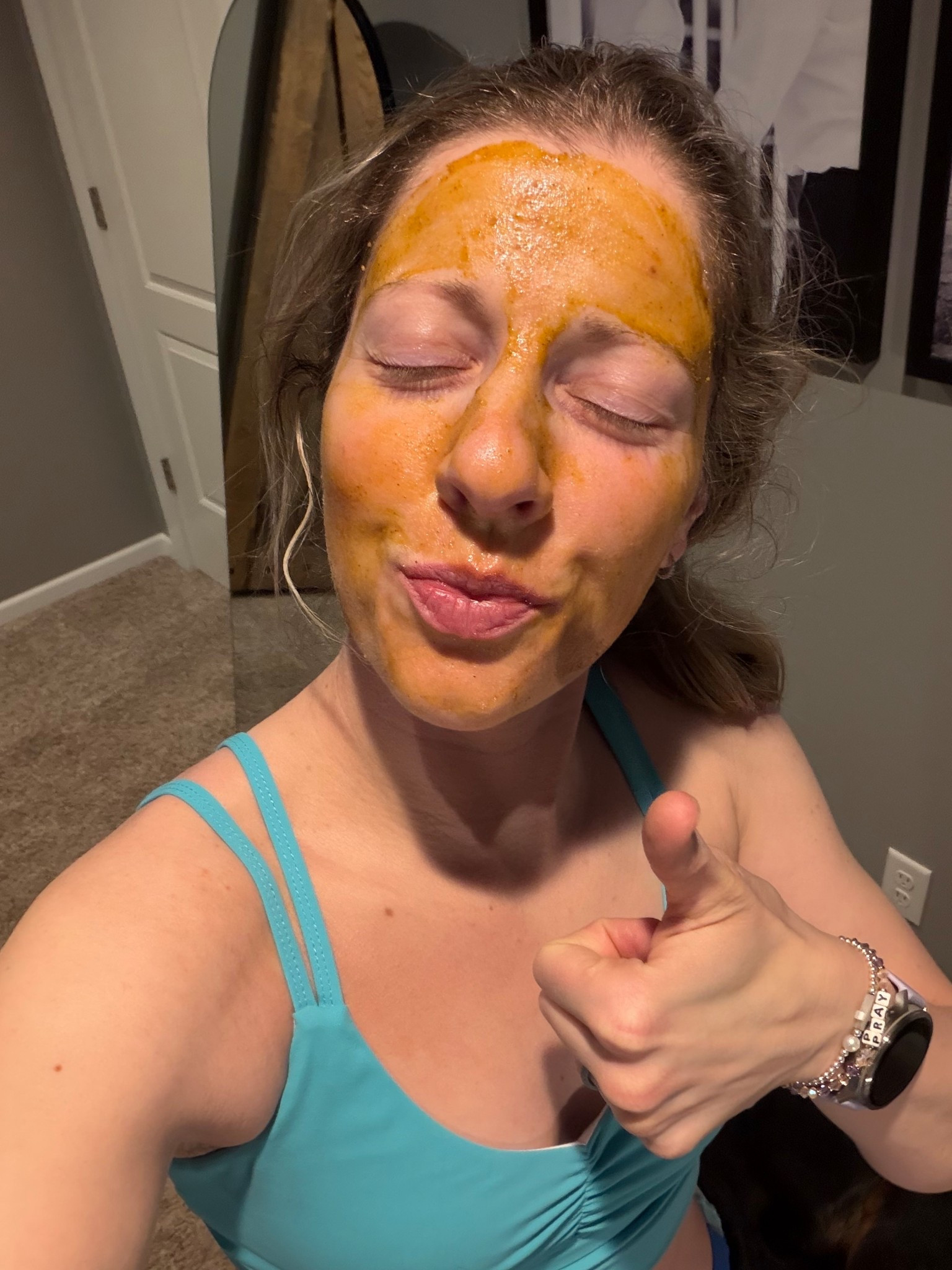 Looks like baby food, but really the BEST face mask ever!

#LTKselfcare #LTKfitnessgoals