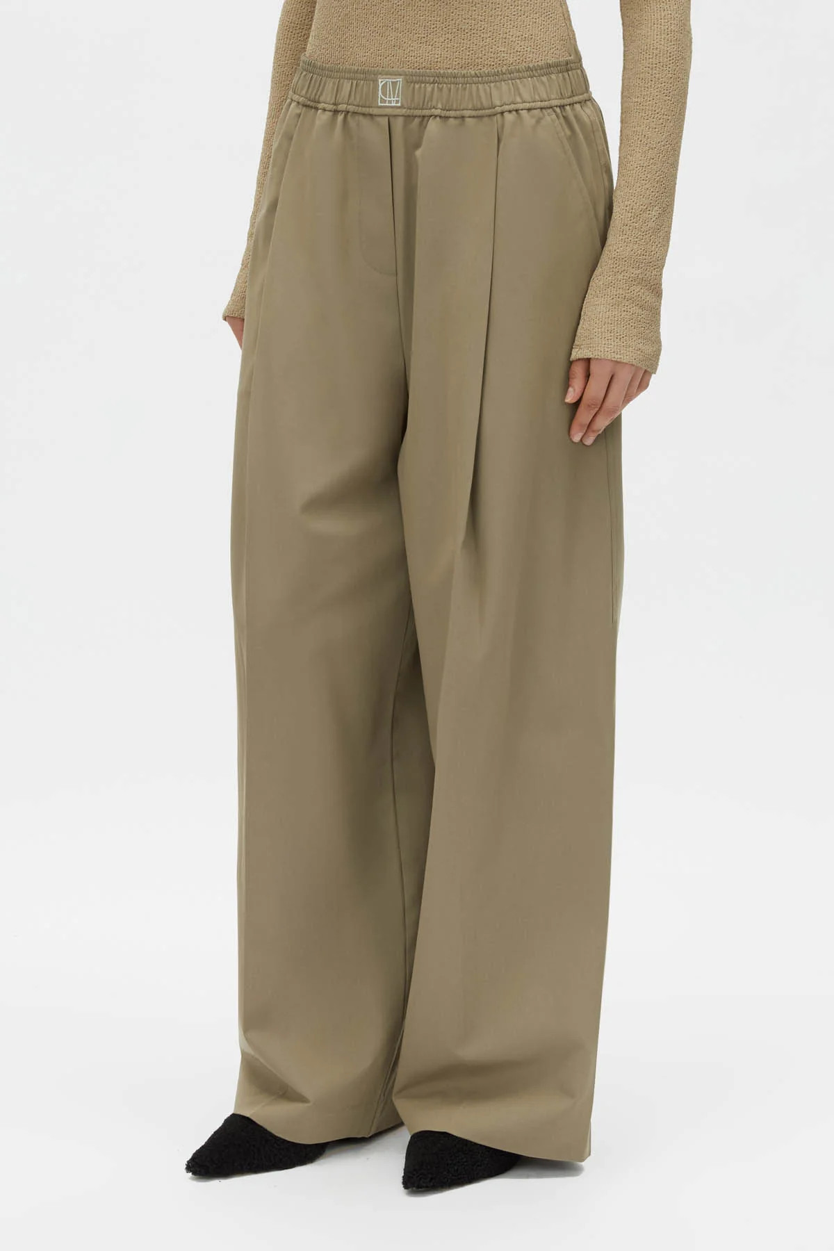 Zeno Monogram Elastic Pant | CAMILLA AND MARC (ANZ)