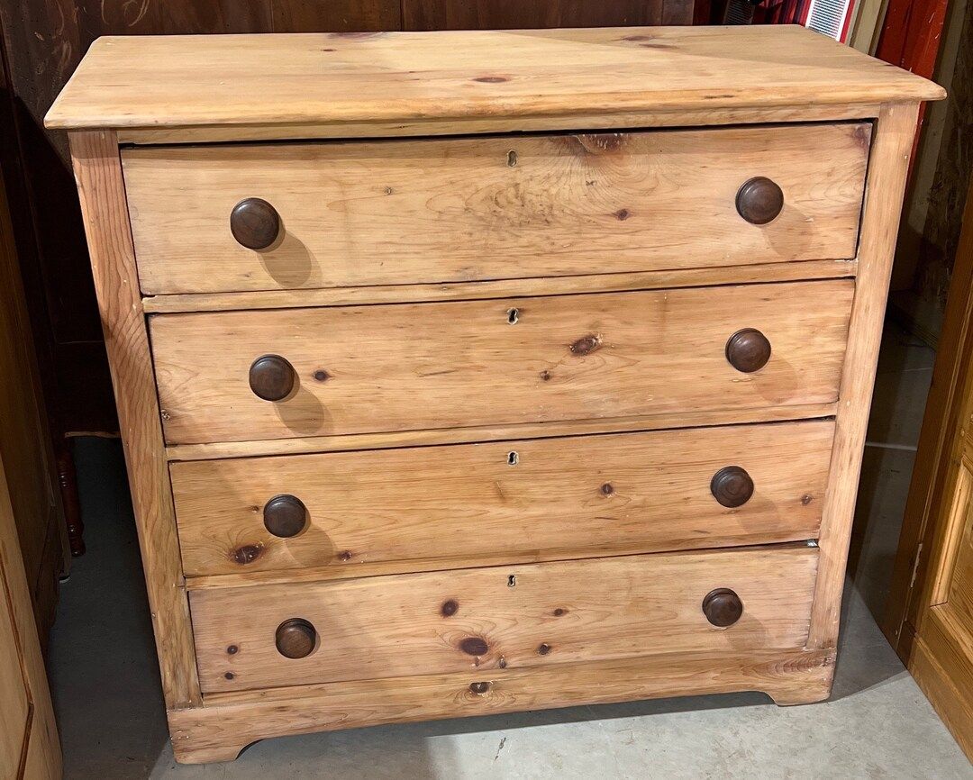 Antique Pine Dresser Natural - Etsy | Etsy (US)