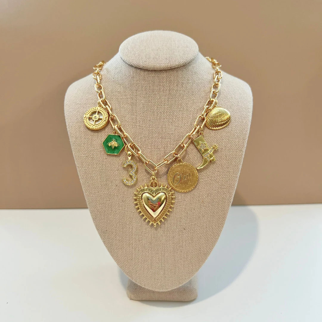 Custom Charm Necklace | Etsy (US)