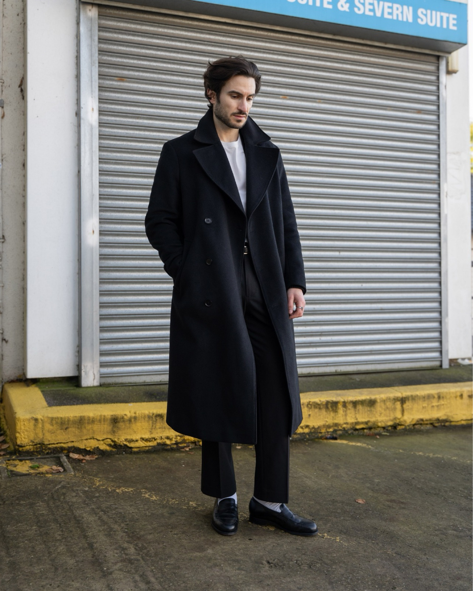 A Days March Coat 
Morjas penny loafers 
Uniqlo wide pleat pants 
Uniqlo Supima Cotton t-shirt
Our Legacy belt

#LTKeurope #LTKSeasonal #LTKmens