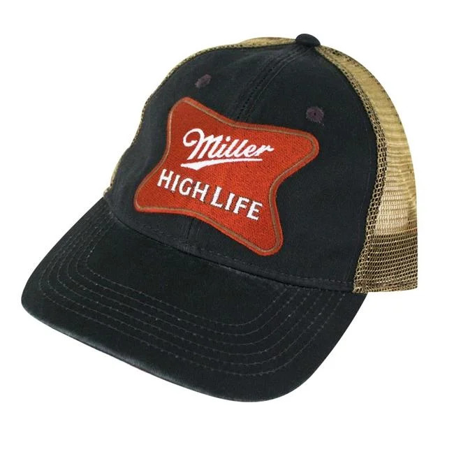 Miller 45684 Miller High Life Mesh Snapback Hat | Walmart (US)