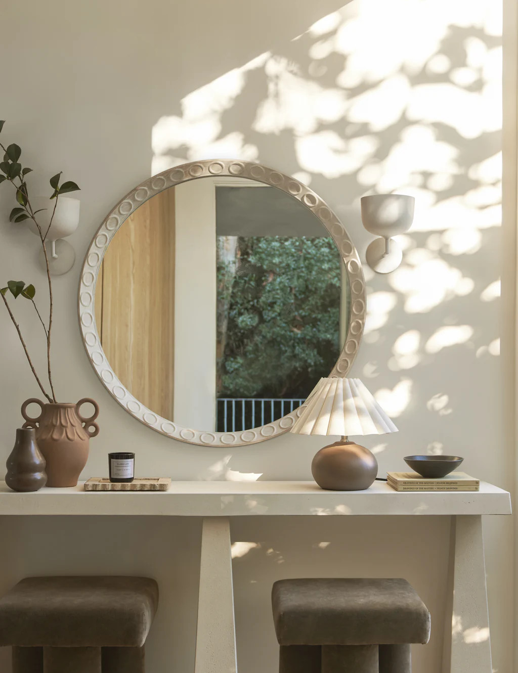 Correa Round Mirror | Lulu and Georgia 