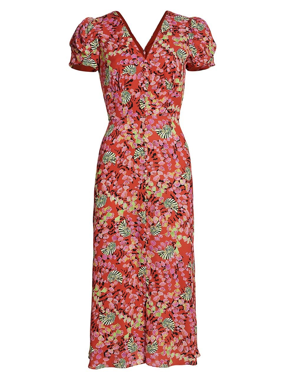 Margot Printed Midi-Dress | Saks Fifth Avenue