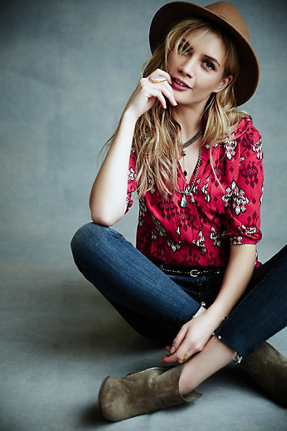 Woodland Walk Buttondown | Anthropologie (US)