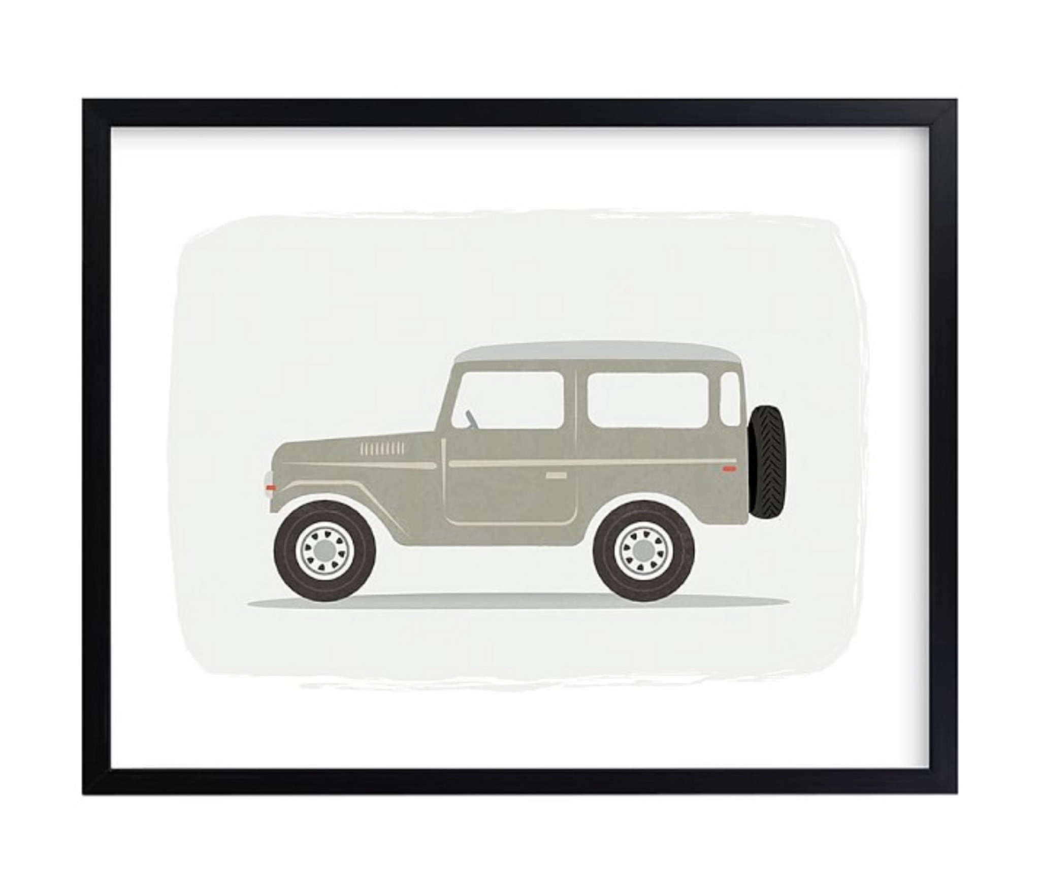 Inspire your little one's space with art like this unique piece, entitled Vintage Land Cruiser by Karidy Walker. We’ve partnered with Minted to bring independent design to you. Minted crowdsources artwork from a global community of artists, the public votes and we select winners exclusively for Pottery Barn Kids. By supporting this collection, you’re helping independent artists across the world. Neutral Land Rover aesthetic children’s playroom nursery kids room bedroom toddler bedroomm

#LTKKids #LTKHome #LTKFamily