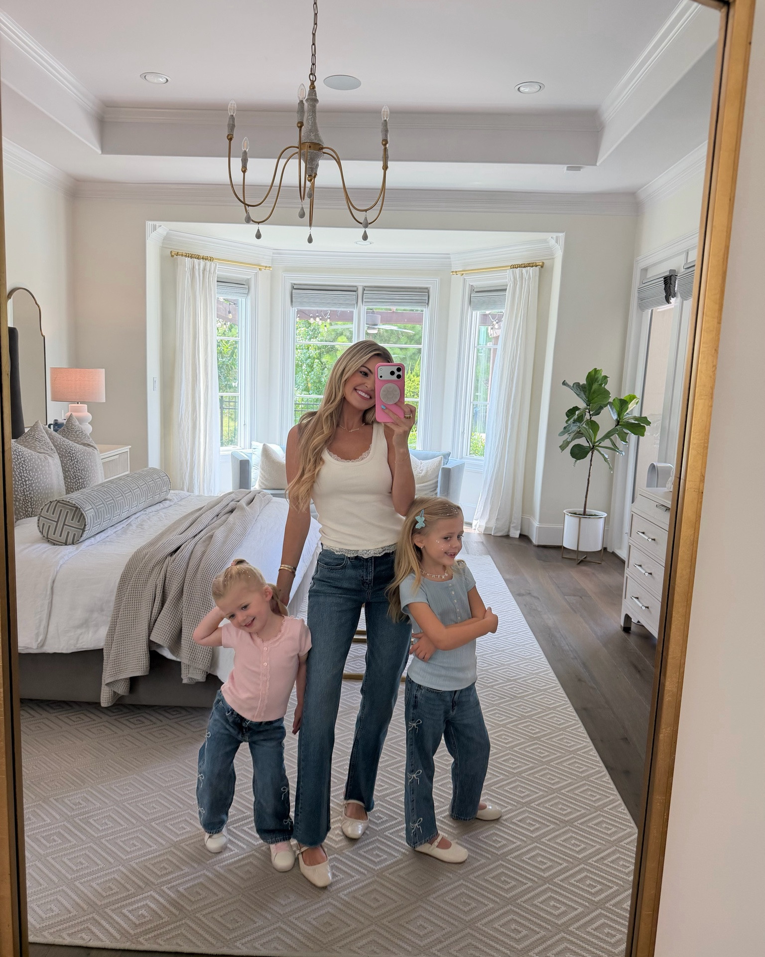 abercrombie is running their denim sale and you can get all their jeans 25-50% off! these are the high rise 90s straight jean (wearing size 25R, I’m 5’4”) in the “medium” wash. get them under $60 (the sale + use code DENIMAF for an additional 15% off) 

the girls jeans are also on sale and great if you’re back to school shopping!

denim, women’s jeans, abercrombie, sale, casual outfits, mom outfits, toddler girl fashion, sisters

#LTKSaleAlert #LTKKids #LTKootd