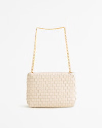 Mini Vegan Leather Chain Bag | Abercrombie & Fitch (US)