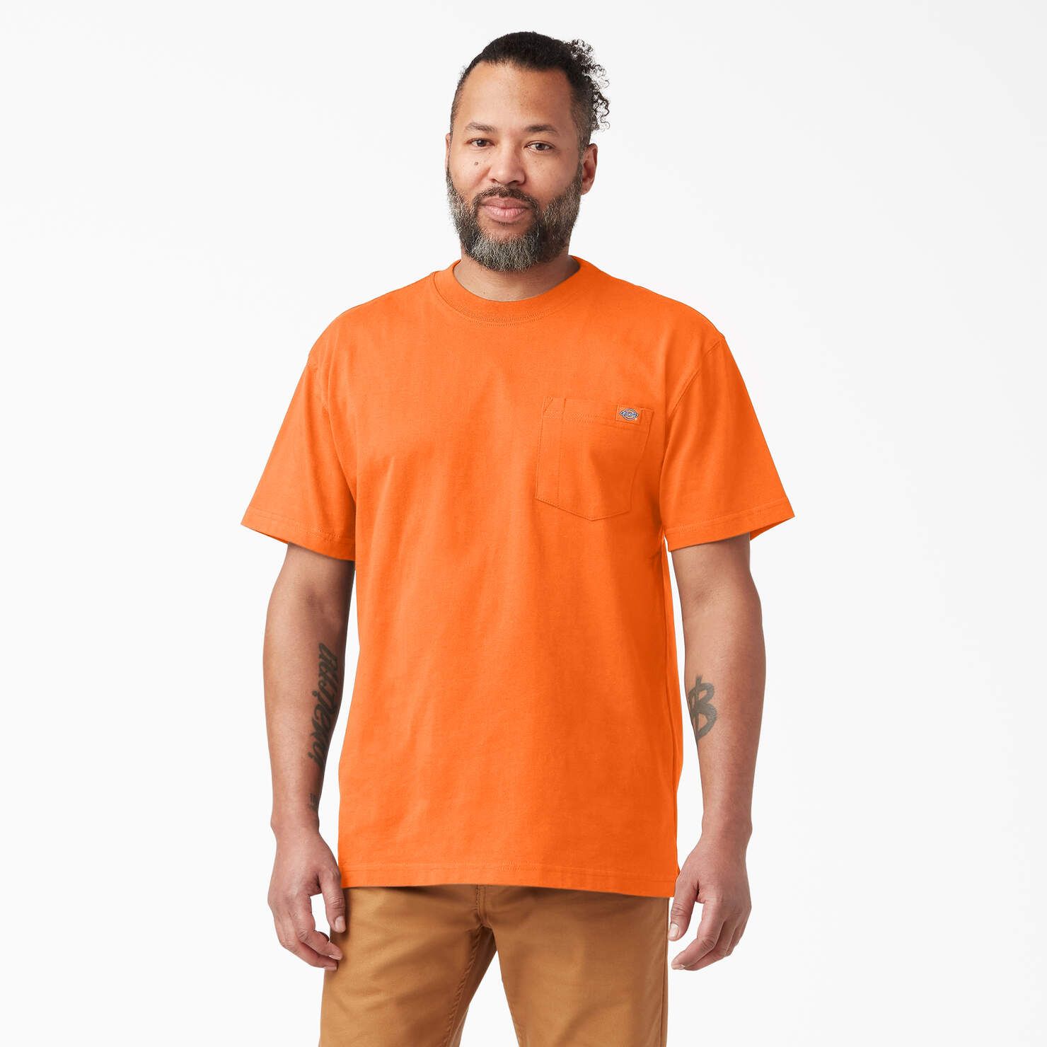 Men's Heavyweight Neon Short Sleeve Pocket T-Shirt - Dickies US | Dickies