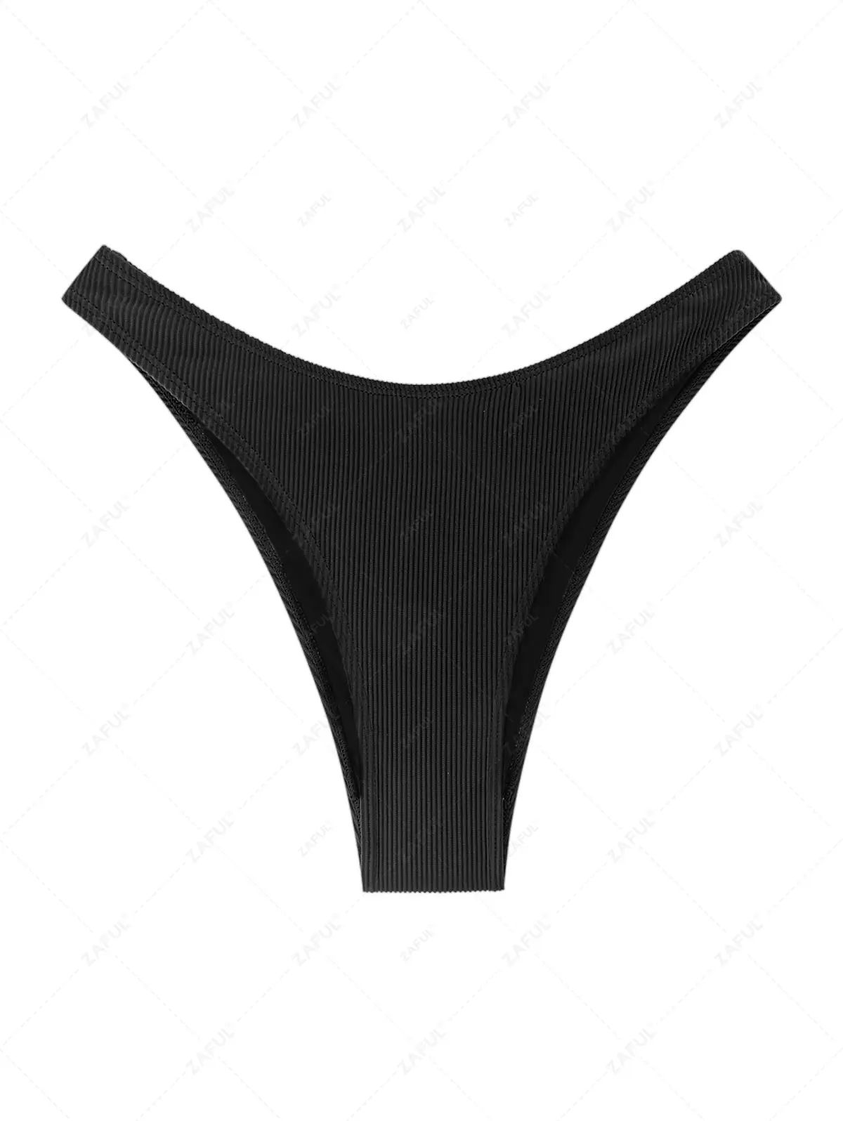 ZAFUL Cheeky Textured Bikini Bottom | ZAFUL (Global)